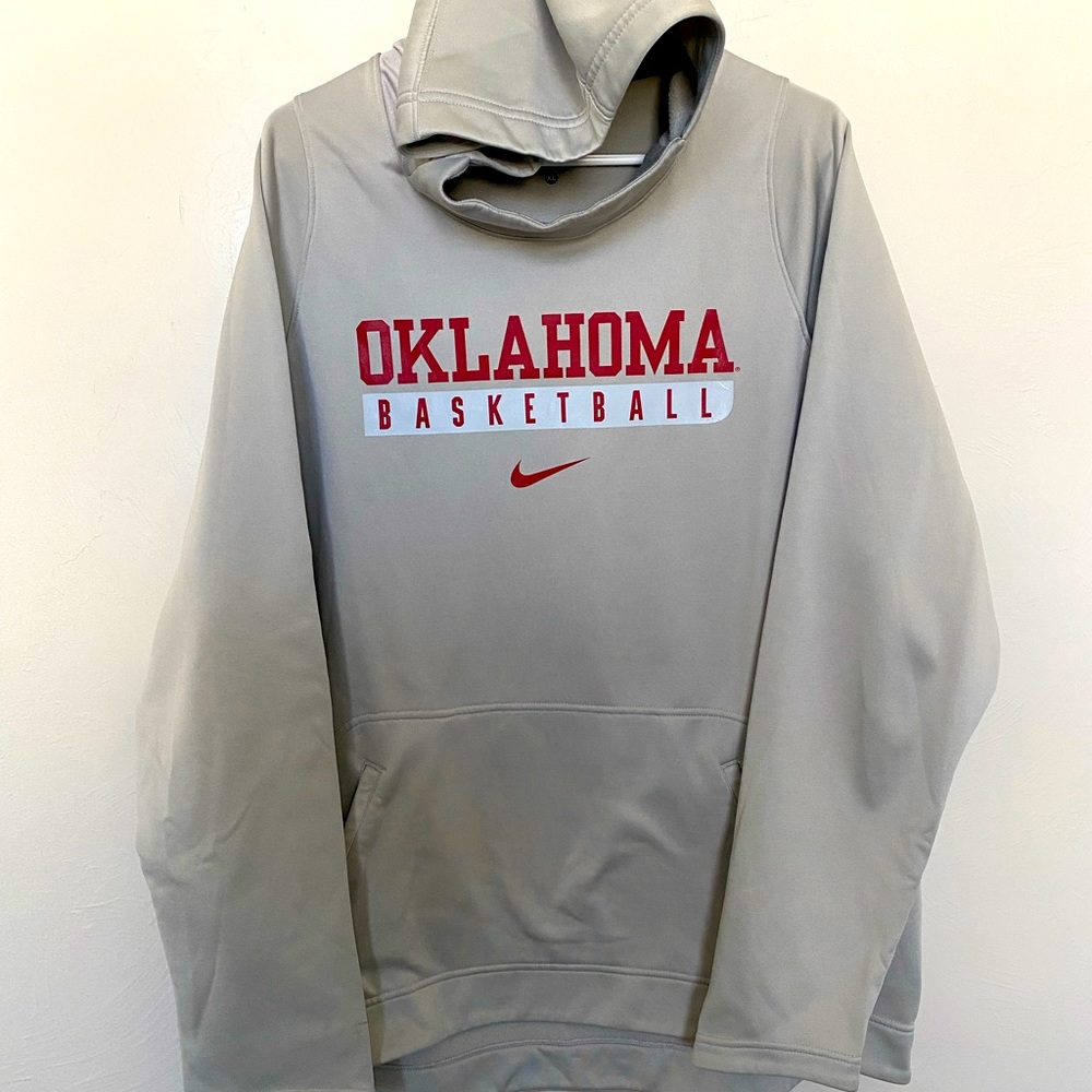 Nike OU Basketball hoodie, ThermaFit, Elite, XL